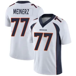 Men's Quinn Meinerz Denver Broncos No.77 Limited Vapor Untouchable Jersey - White