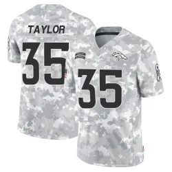 Men's Reese Taylor Denver Broncos No.35 Limited 2024 Salute to Service Jersey - Arctic Camo