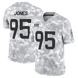 Men's Sai'vion Jones Denver Broncos No.95 Limited 2024 Salute to Service Jersey - Arctic Camo