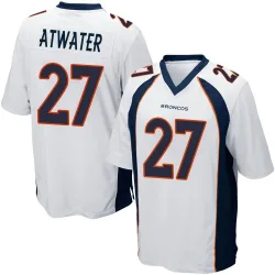 Men's Steve Atwater Denver Broncos No.27 Game Jersey - White