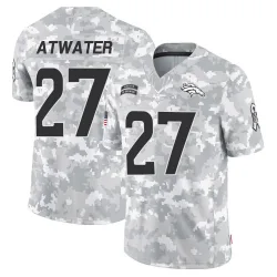 Men's Steve Atwater Denver Broncos No.27 Limited 2024 Salute to Service Jersey - Arctic Camo