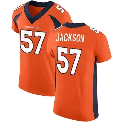Men's Tom Jackson Denver Broncos No.57 Elite Team Color Vapor Untouchable Jersey - Orange