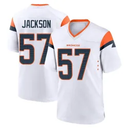 Men's Tom Jackson Denver Broncos No.57 Game 2nd Jersey - White