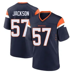 Men's Tom Jackson Denver Broncos No.57 Game Alternate Jersey - Navy