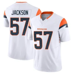 Men's Tom Jackson Denver Broncos No.57 Limited Vapor F.U.S.E. Jersey - White