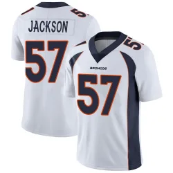 Men's Tom Jackson Denver Broncos No.57 Limited Vapor Untouchable Jersey - White