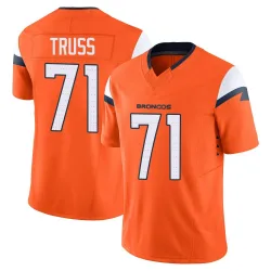 Men's Xavier Truss Denver Broncos No.71 Limited Vapor F.U.S.E. 2nd Jersey - Orange