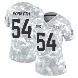 Women's Alex Forsyth Denver Broncos No.54 Limited 2024 Salute to Service Jersey - Arctic Camo