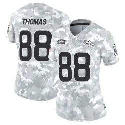 Women's Demaryius Thomas Denver Broncos No.88 Limited 2024 Salute to Service Jersey - Arctic Camo
