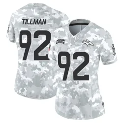 Women's Dondrea Tillman Denver Broncos No.92 Limited 2024 Salute to Service Jersey - Arctic Camo