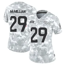 Women's Ja'Quan McMillian Denver Broncos No.29 Limited 2024 Salute to Service Jersey - Arctic Camo
