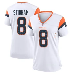 Women's Jarrett Stidham Denver Broncos No.8 Game 2nd Jersey - White
