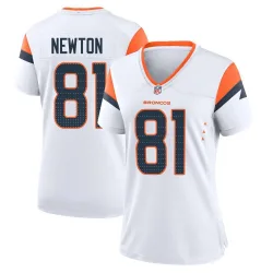 Women's Jerjuan Newton Denver Broncos No.81 Game 2nd Jersey - White