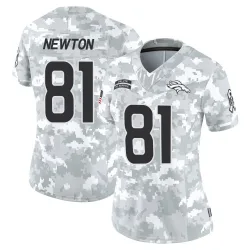 Women's Jerjuan Newton Denver Broncos No.81 Limited 2024 Salute to Service Jersey - Arctic Camo