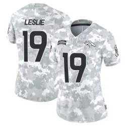 Women's Jordan Leslie Denver Broncos No.19 Limited 2024 Salute to Service Jersey - Arctic Camo