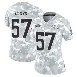 Women's K.J. Cloyd Denver Broncos No.57 Limited 2024 Salute to Service Jersey - Arctic Camo