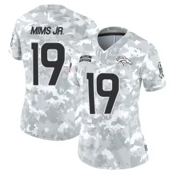 Women's Marvin Mims Jr. Denver Broncos No.19 Limited 2024 Salute to Service Jersey - Arctic Camo