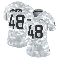 Women's Mitchell Fraboni Denver Broncos No.48 Limited 2024 Salute to Service Jersey - Arctic Camo