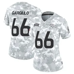 Women's Nick Gargiulo Denver Broncos No.66 Limited 2024 Salute to Service Jersey - Arctic Camo