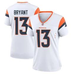 Women's Pat Bryant Denver Broncos No.13 Game 2nd Jersey - White