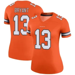 Women's Pat Bryant Denver Broncos No.13 Legend Color Rush Jersey - Orange