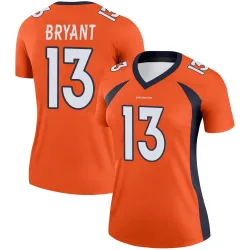 Women's Pat Bryant Denver Broncos No.13 Legend Jersey - Orange