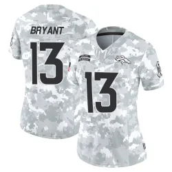 Women's Pat Bryant Denver Broncos No.13 Limited 2024 Salute to Service Jersey - Arctic Camo