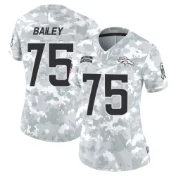 Women's Quinn Bailey Denver Broncos No.75 Limited 2024 Salute to Service Jersey - Arctic Camo