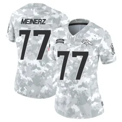 Women's Quinn Meinerz Denver Broncos No.77 Limited 2024 Salute to Service Jersey - Arctic Camo