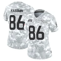 Women's Thomas Yassmin Denver Broncos No.86 Limited 2024 Salute to Service Jersey - Arctic Camo