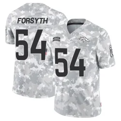 Youth Alex Forsyth Denver Broncos No.54 Limited 2024 Salute to Service Jersey - Arctic Camo