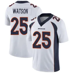 Youth Blake Watson Denver Broncos No.25 Limited Vapor Untouchable Jersey - White