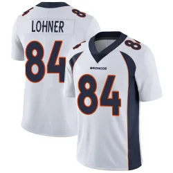 Youth Caleb Lohner Denver Broncos No.84 Limited Vapor Untouchable Jersey - White