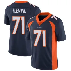 Youth Cam Fleming Denver Broncos No.71 Limited Vapor Untouchable Jersey - Navy