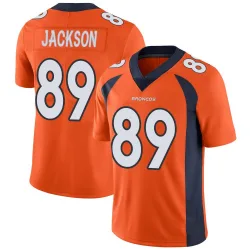 Youth Courtney Jackson Denver Broncos No.89 Limited Team Color Vapor Untouchable Jersey - Orange
