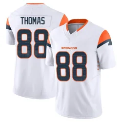 Youth Demaryius Thomas Denver Broncos No.88 Limited Vapor F.U.S.E. Jersey - White