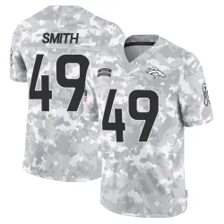 Youth Dennis Smith Denver Broncos No.49 Limited 2024 Salute to Service Jersey - Arctic Camo