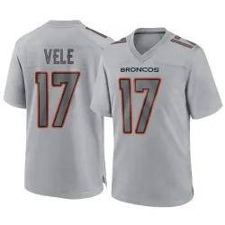 Youth Devaughn Vele Denver Broncos No.17 Game Atmosphere Fashion Jersey - Gray
