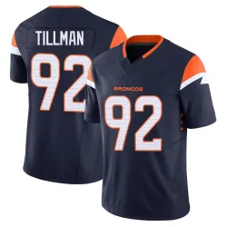 Youth Dondrea Tillman Denver Broncos No.92 Limited Alternate Vapor F.U.S.E. Jersey - Navy