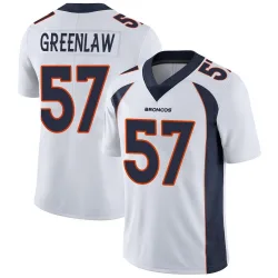 Youth Dre Greenlaw Denver Broncos No.57 Limited Vapor Untouchable Jersey - White