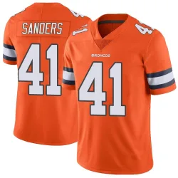 Youth Drew Sanders Denver Broncos No.41 Limited Color Rush Vapor Untouchable Jersey - Orange