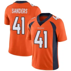 Youth Drew Sanders Denver Broncos No.41 Limited Team Color Vapor Untouchable Jersey - Orange