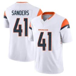 Youth Drew Sanders Denver Broncos No.41 Limited Vapor F.U.S.E. Jersey - White