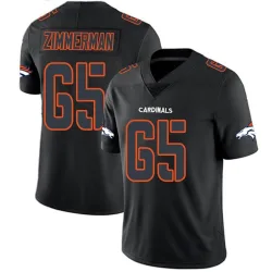 Youth Gary Zimmerman Denver Broncos No.65 Limited Jersey - Black Impact