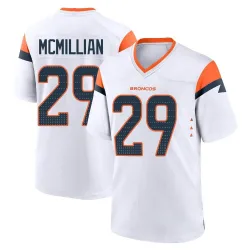 Youth Ja'Quan McMillian Denver Broncos No.29 Game 2nd Jersey - White