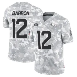 Youth Jahdae Barron Denver Broncos No.12 Limited 2024 Salute to Service Jersey - Arctic Camo
