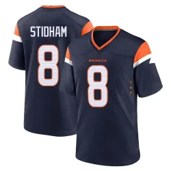 Youth Jarrett Stidham Denver Broncos No.8 Game Alternate Jersey - Navy