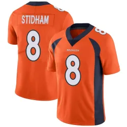Youth Jarrett Stidham Denver Broncos No.8 Limited Team Color Vapor Untouchable Jersey - Orange