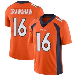 Youth Jeremy Crawshaw Denver Broncos No.16 Limited Team Color Vapor Untouchable Jersey - Orange