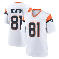Youth Jerjuan Newton Denver Broncos No.81 Game 2nd Jersey - White